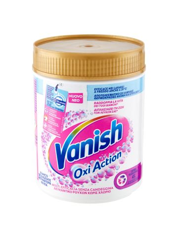 Smacchiatore Vanish Oxi Action 500G White In Polvere | Home Essential