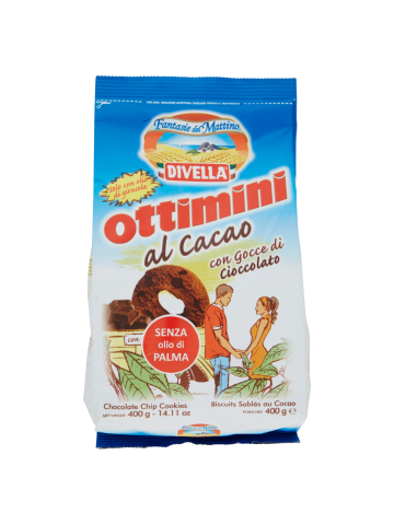 Biscotti Divella Ottimini 400Gr Cacao | Home Essential