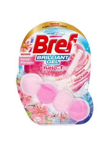 Tavoletta Wc Bref Brilliant Gel 42G Forza Floreale | Home Essential