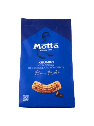 Biscotti Krumiri Motta 290G Gocce Di Cioccolato | Home Essential
