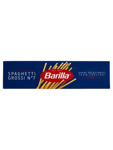 Barilla Pasta Spaghetti Grossi n.7 100% Grano Italiano 500g | Home Essential