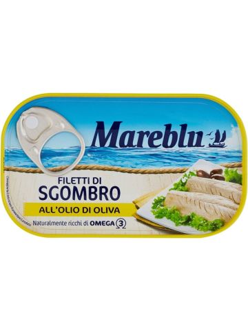 Filetti Sgombro Mareblu 90G Olio Oliva | Home Essential