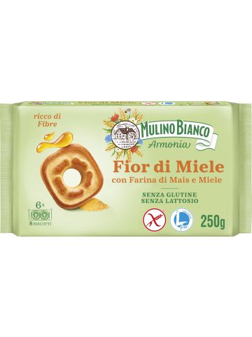 Fior Di Miele Con Farina Di Mais E Miele Senza Glutine E Senza Lattosio 250gr | Home Essential
