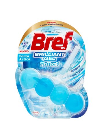 Tavoletta Wc Bref Brilliant Gel 42G Forza Artica | Home Essential