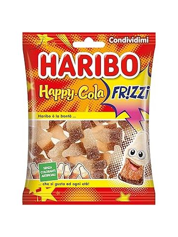 Caramelle Haribo 175Gr Happy Cola Frizzanti | Home Essential