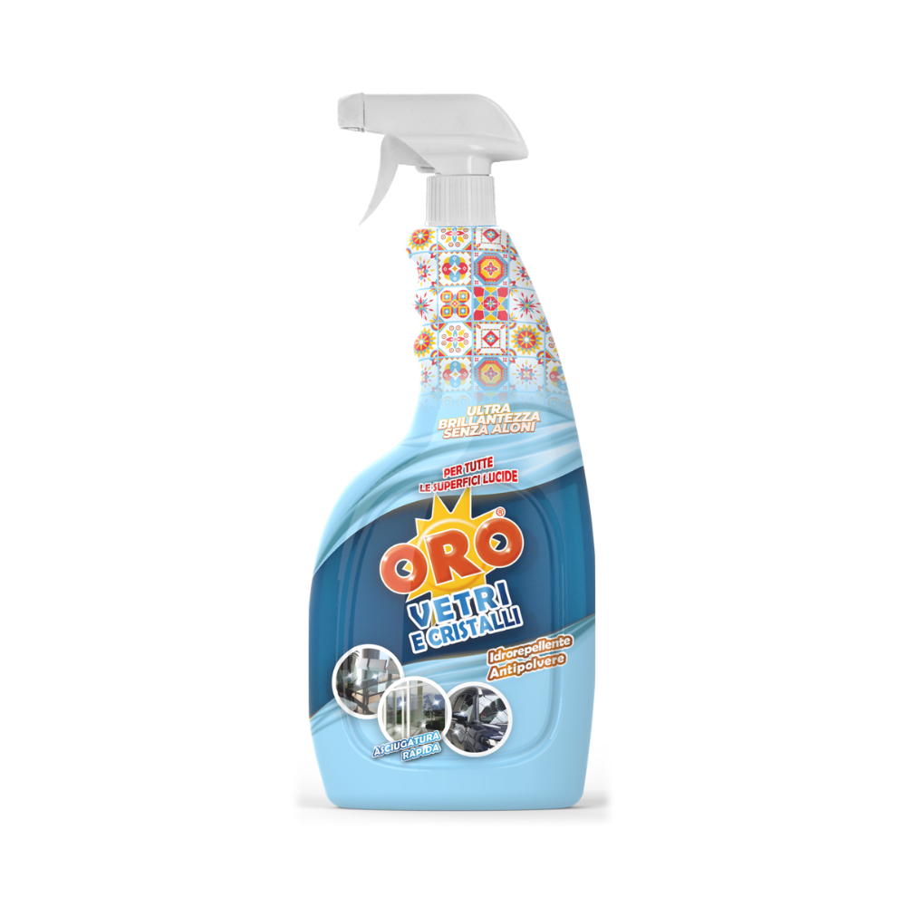ORO Vetri e Cristalli Spray 750 ml | Home Essential