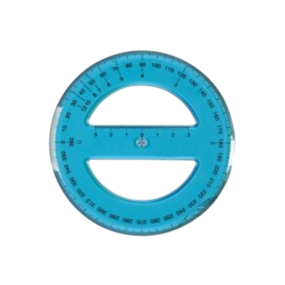 Riga Goniometro 12cm 360° | Home Essential