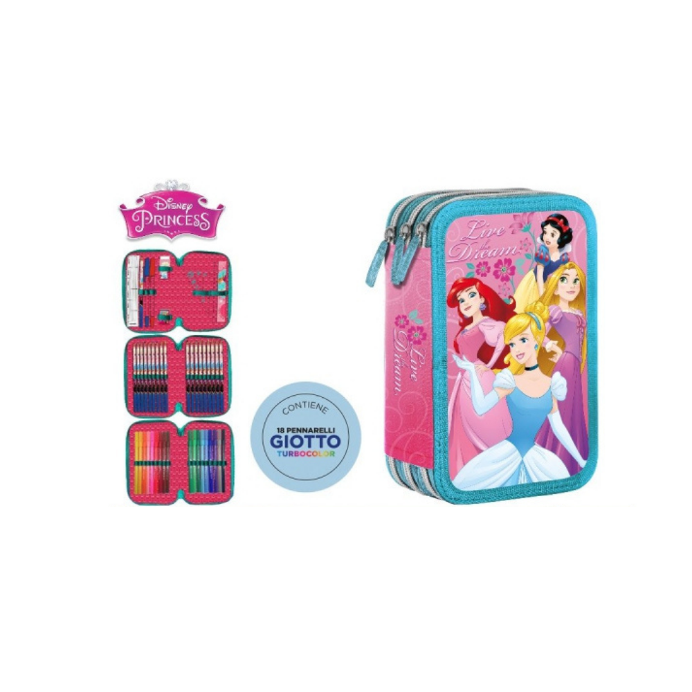 Astuccio 3zip Giotto Princess | Home Essential