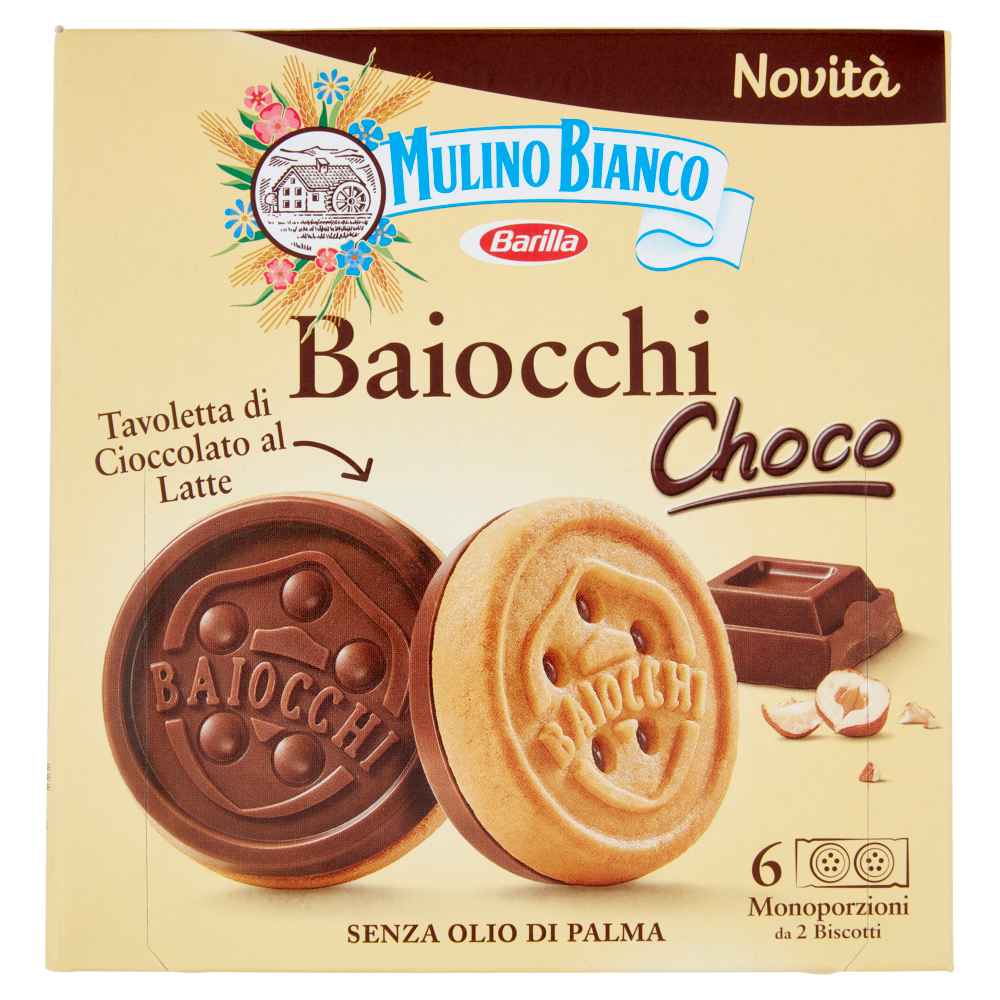 Mulino Bianco Baiocchi Choco 144g | Home Essential