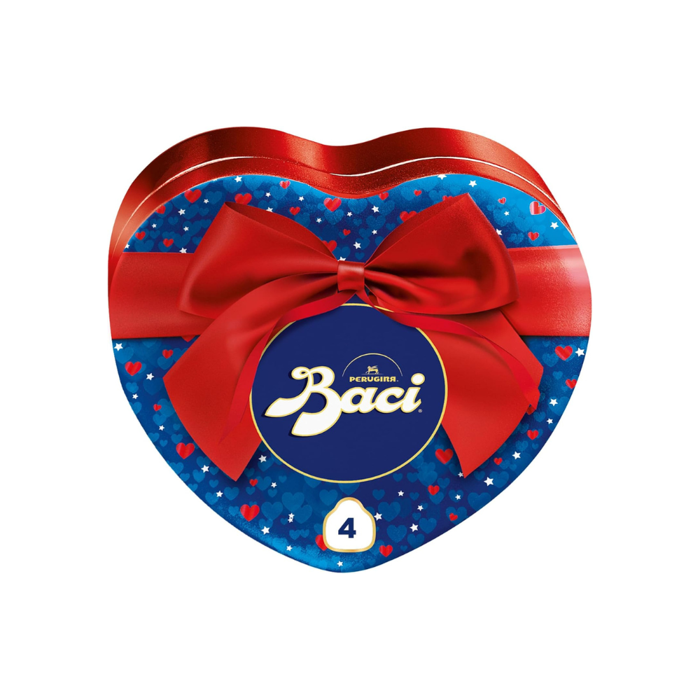 Baci Perugina Classic Scatola Cuore Latta San Valentino 50 Gr | Home Essential