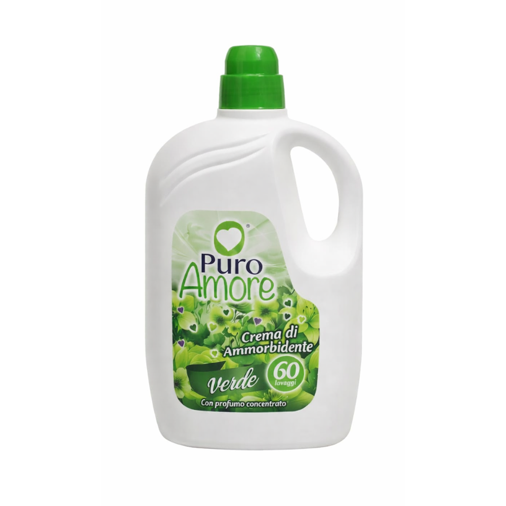 Crema di Ammorbidente Puro Amore Verde 60 lavaggi | Home Essential