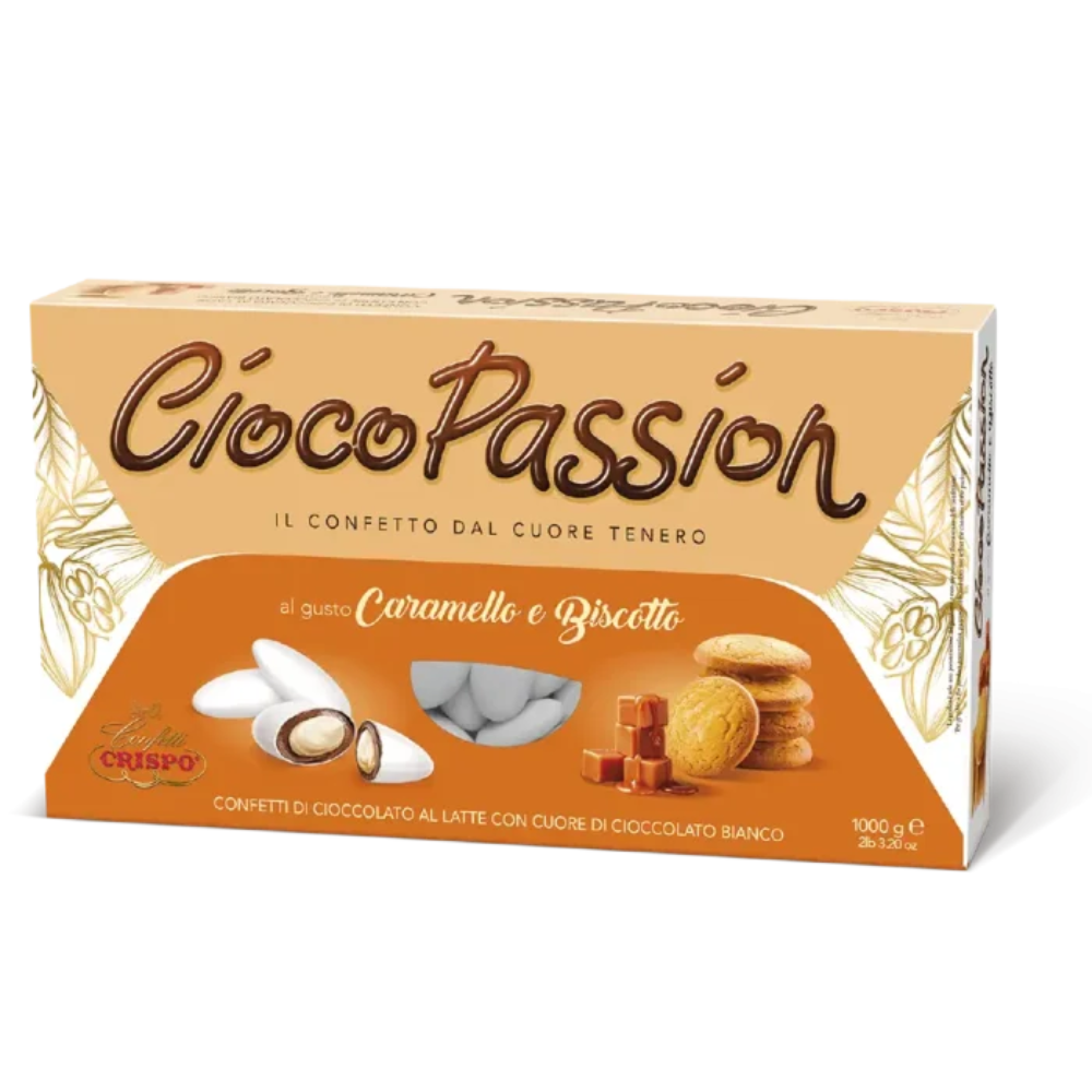 Confetti Crispo 1Kg Ciocopassion Caramello e Biscotto | Home Essential