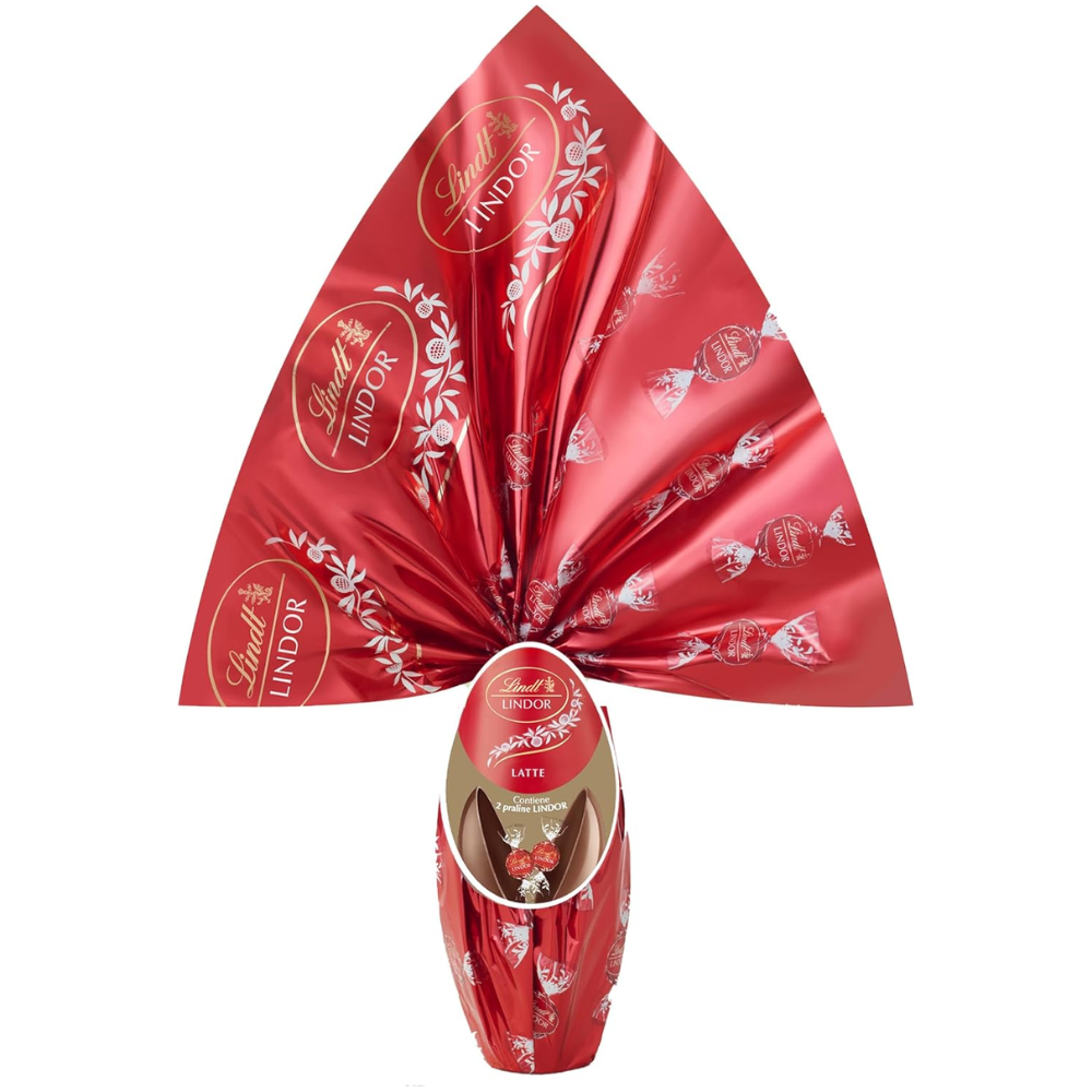 Uovo LINDOR Cioccolato al Latte con sorpresa Cioccolatini 180 gr | Home Essential