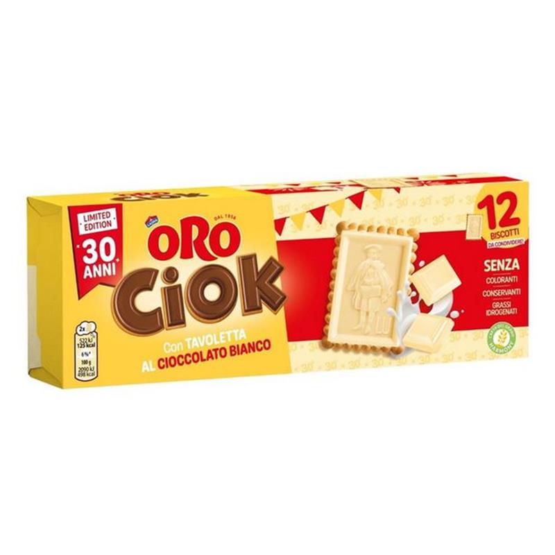 Biscotti Oro Ciok Bianco Gr 150 | Home Essential