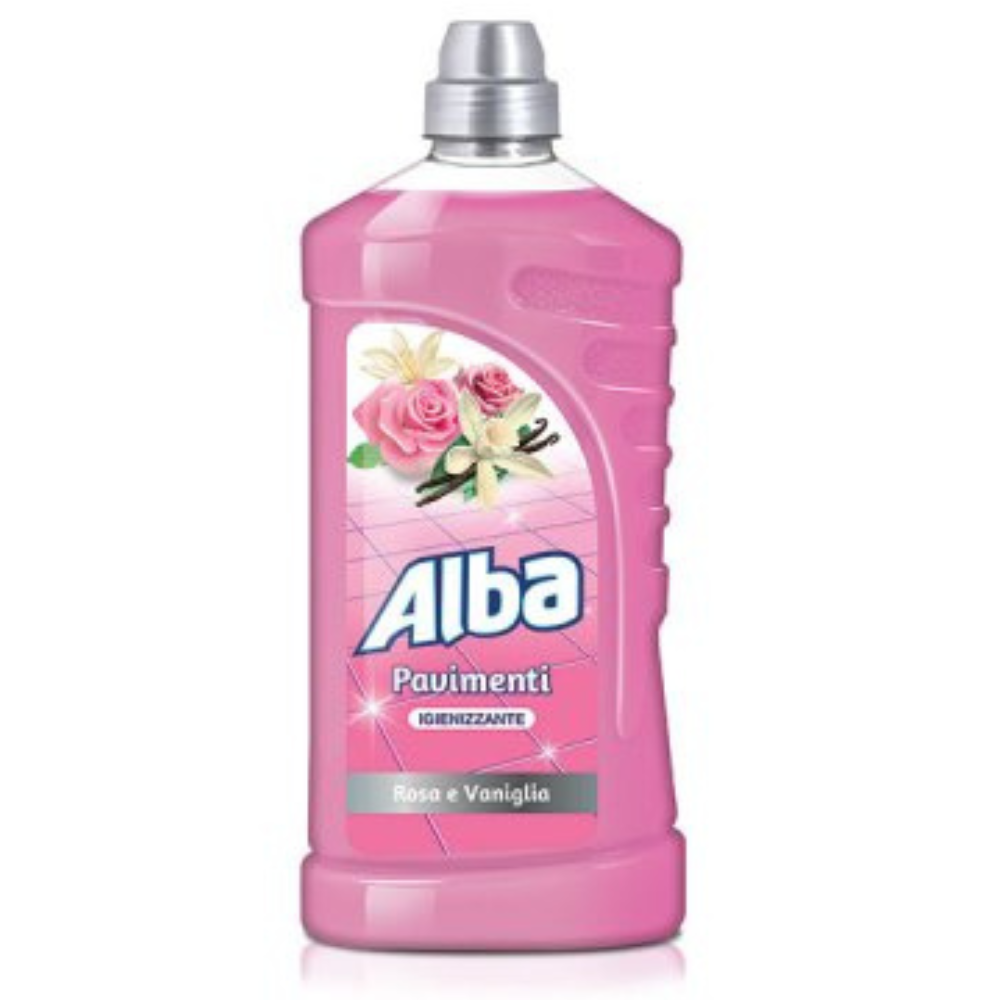 Lavapavimenti Alba 1lt Rosa e Lavanda | Home Essential