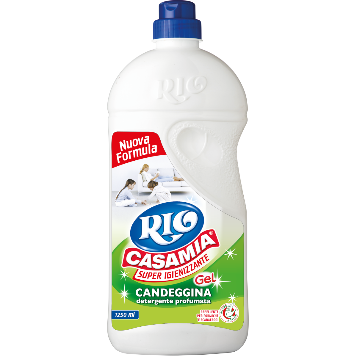 Lavapavimenti Rio Casamia 1,25Lt Gel Con Candeggina | Home Essential