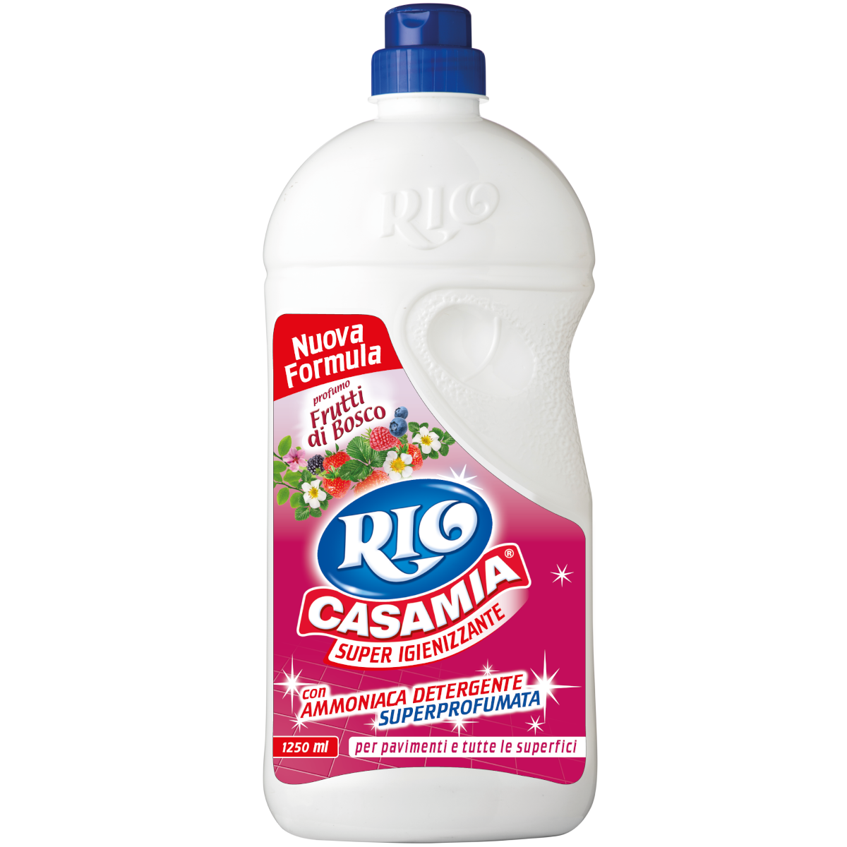 Lavapavimenti Multiuso Frutti di Bosco Rio Casamia 1,25Lt | Home Essential