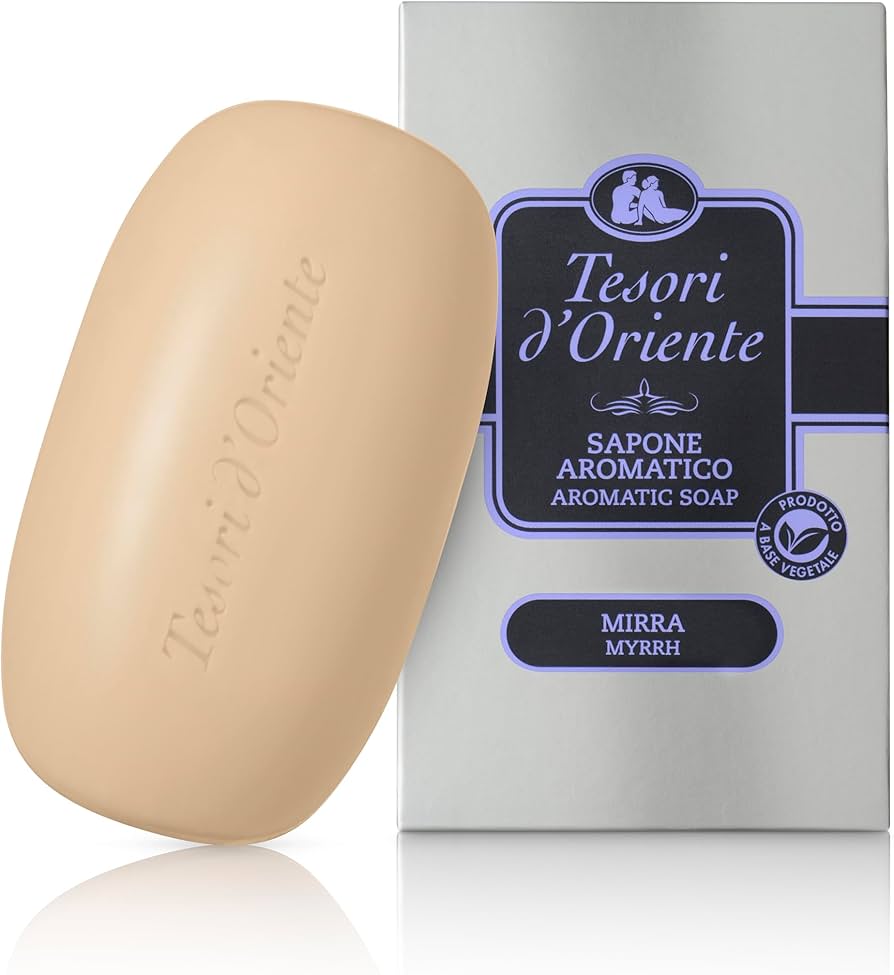 Tesori Saponetta 125gr Mirra | Home Essential