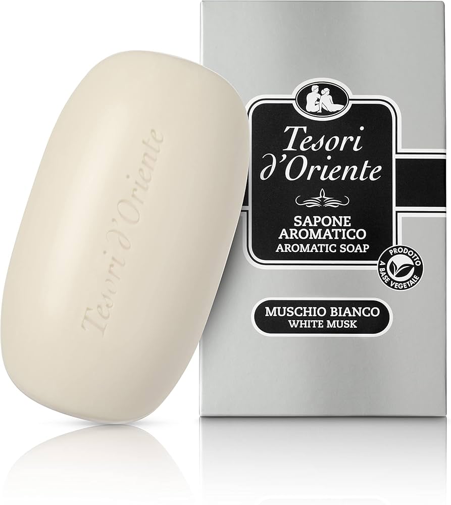 Tesori Saponetta 125gr Muschio Bianco | Home Essential