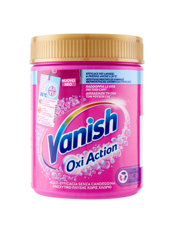 Smacchiatore Vanish Oxi Action 500G Rosa In Polvere | Home Essential