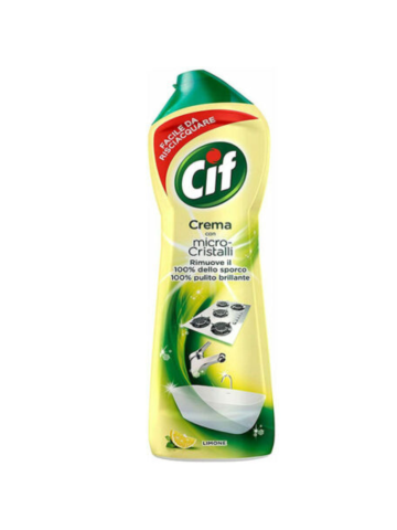 Detergente Cif Crema 750Ml Microcristalli Limone | Home Essential