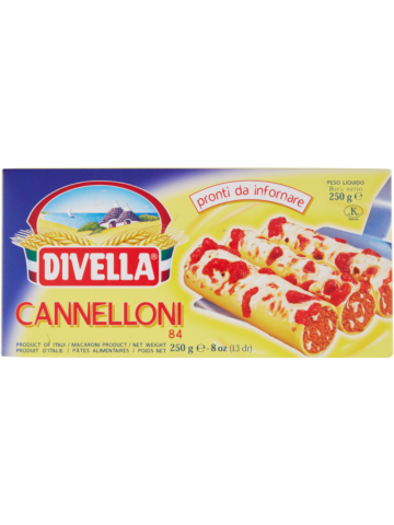 Pasta Divella 250gr Cannelloni | Home Essential