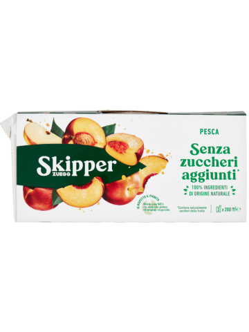 Succo Skipper Zuegg S.z. 3x200ml Pesca | Home Essential
