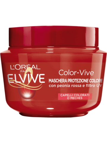 Maschera Capelli Elvive 300Ml Colorvive | Home Essential
