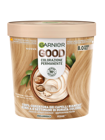 Colorazione Capelli Garnier Good 8.0 Biondo Miele | Home Essential