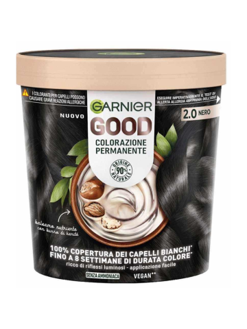Colorazione Capelli Garnier Good 2.0 Nero Mediterraneo | Home Essential
