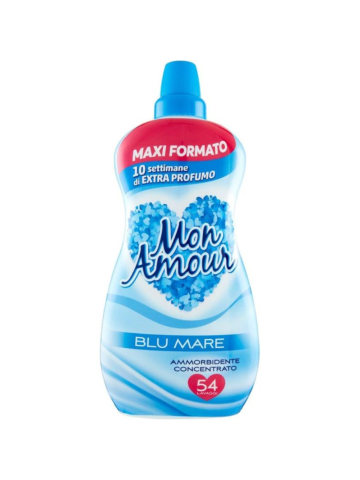 Ammorbidente Concentrato Mon Amour 54lav Blu Mare | Home Essential