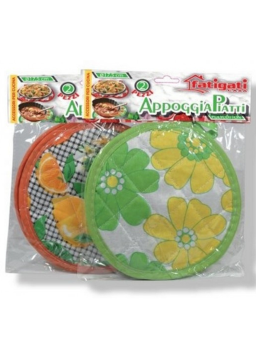 Presine Fatigati 2pz Diam.17,5cm Assortite | Home Essential