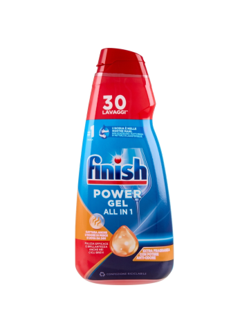 Lavastoviglie Finish Gel 600Ml 30 Lavaggi Antiodore | Home Essential