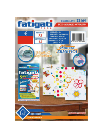 Sacco Sottovuoto Fatigati 80x110cm | Home Essential