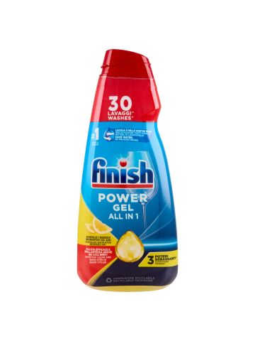 Lavastoviglie Finish Gel 600Ml 30 Lavaggi Limone | Home Essential