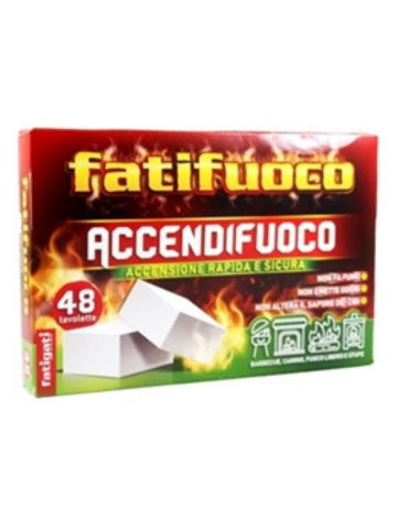 Accendifuoco Fatigati 48pz Bianco | Home Essential