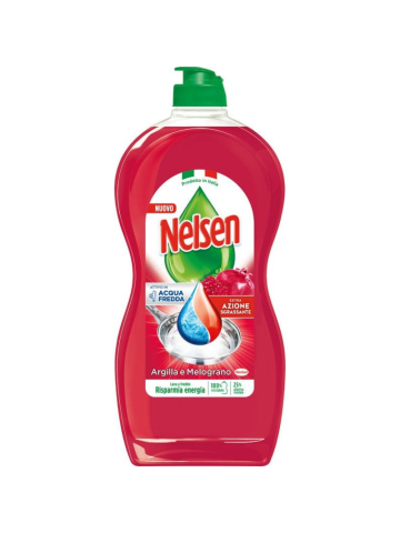 Detersivo Piatti Nelsen 850Ml Argilla E Melograno | Home Essential