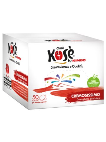 Cialde Caffe' Kose By Kimbo 50pz Cremosissimo | Home Essential