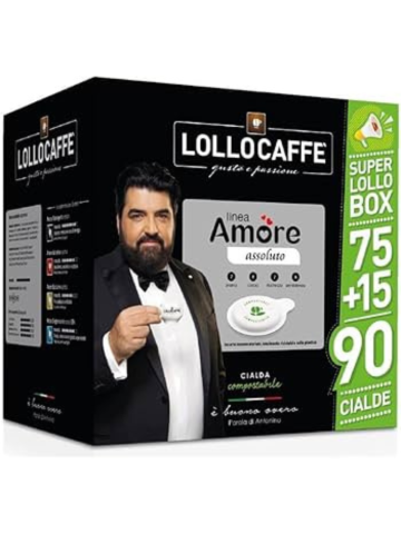 Cialde Caffè Lollo 80pz Amore Assoluto | Home Essential