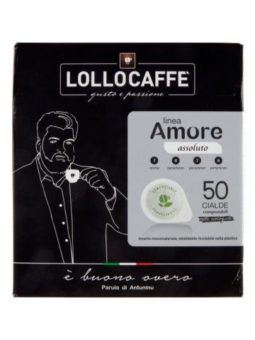 Cialde Caffe' Lollo 50pz Amore Assoluto | Home Essential