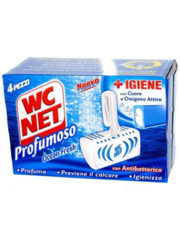 Tavoletta Wc Net Profumoso Solida 4X34G Ocean Fresh | Home Essential