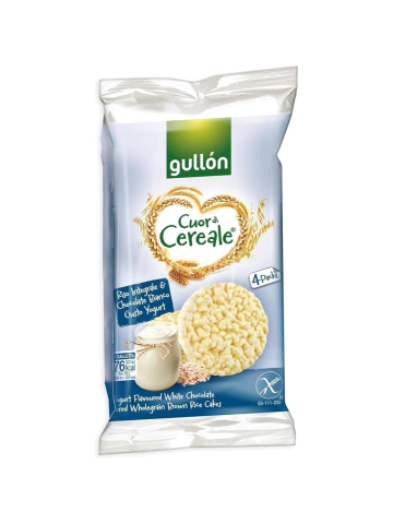 Gallette Di Riso Integrali 125g Cioccolato Bianco E Yogurt | Home Essential