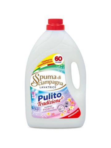 Detersivo Lavatrice Spuma Di Sciampagna 60 Lavaggi Colorati | Home Essential