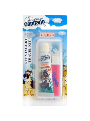 Dentifricio E Spazzolino Da Viaggio Pasta Del Capitano Junior | Home Essential