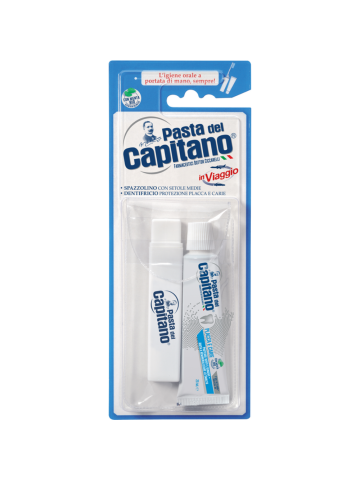 Dentifricio E Spazzolino Pasta Del Capitano Kit Viaggio | Home Essential