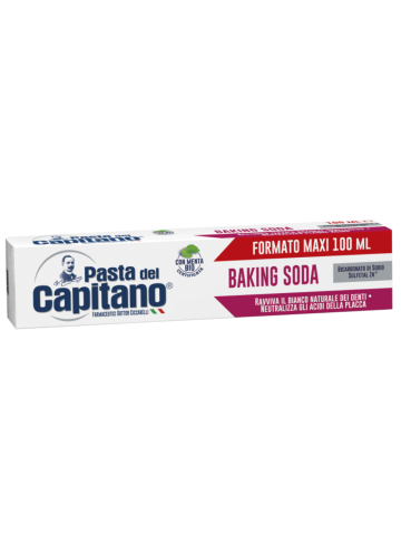 Dentifricio Pasta Del Capitano 100ml Baking Soda | Home Essential
