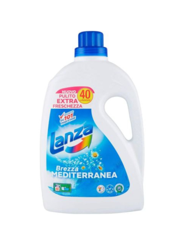 Detersivo Lavatrice Lanza 40lavaggi Brezza Mediterranea | Home Essential