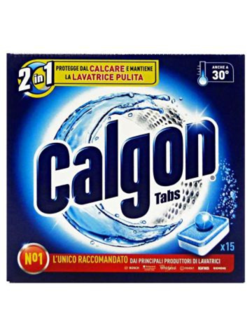 Tabs Lavatrice Calgon15pz | Home Essential