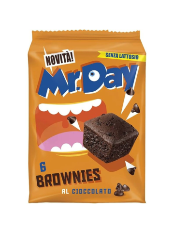Merendine Brownies Mr.day 6pz Cioccolato | Home Essential