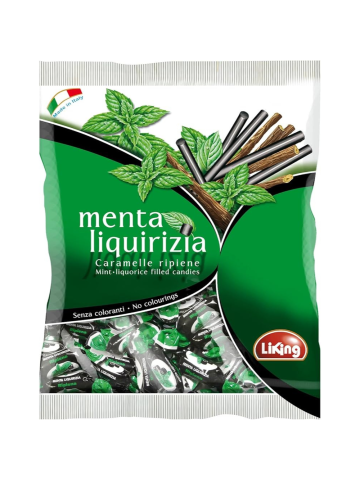 Caramelle Liking 150g Menta E Liquirizia | Home Essential